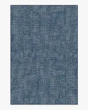 200' x 290' | Machine Washable Runner Rug | Kid & Pet Friendly | Indoor Rug | Crosshatch Sapphire Rug | Ruggable