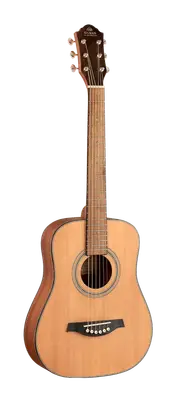 Gilman Mini Dreadnought Acoustic Guitar Natural Satin