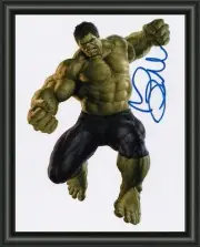 Mark Ruffalo Incredible Hulk A4 SIGNED AUTOGRAPHED PHOTO POSTER