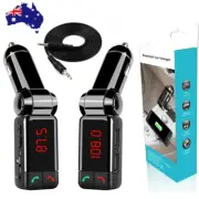 Wireless FM Transmitter Bluetooth Car Handsfree Kit Charger MP3 Player Dual USB
