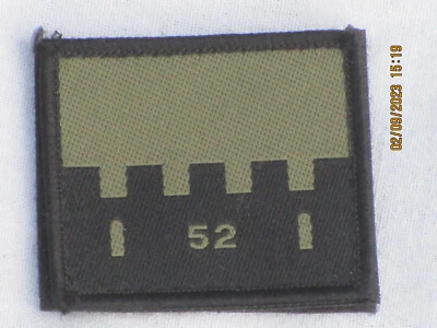 52th Infantry Brigade, 2008, TRF, Subdued, Patch, hook and loop fastener,