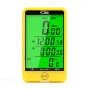 Bicycle LCD Backlight Stopwatch Bike Speedometer Cycling Odometer for All Bikes