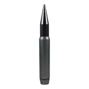 Anti-Theft Gunmetal Vulcan Billet Stubby Short Stubby Antenna AM FM For Toyota (for: Toyota)