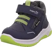 [Superfit] Boy's Cooper First Walker Shoe, Blue Light Green 8000, 5 US