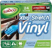 Sabco Sabco Hi-Flex Disposable Gloves – 24Pk, 1 count (SAB80065)