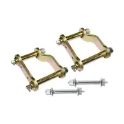 Rear EFS Leaf Spring Greaseable Shackles + Pins for Mitsubishi Triton MV 2024+