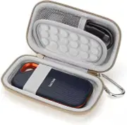 Hard Case for SanDisk Extreme Pro/SanDisk Extreme External SSD 500GB 1TB 2TB Tra
