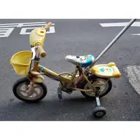 在飛比找蝦皮購物優惠-[阿成小舖] 二手 兒童 12吋 四輪 二輪 腳踏車