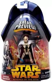 Star Wars Revenge of the Sith Sneak Preview General Grievous Action Figure 2005