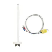 Heavy Duty Type K Thermocouple Probe for High Temperature Measurement, 3.3Ft Cable, -58 to 2372F ( White