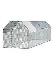 [i.Pet] Chicken Coop Cage House Cover 2mx8mx2m in Black