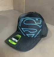 DC COMICS Blue/Black Superman Snapback Youth Hat OSFM Boys