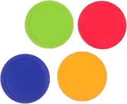 BESPORTBLE 4Pcs Air Hockey Durable Indoor Hockey Table Accessories for Easy Recognize Design for Fun Gameplay Game Rooms and Bars