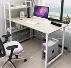 Large Workstation White Oak w/Storage Modern AU Stock Fast Post