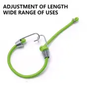 Bungee Cord Weatherproof Elastic Bungee Strap For Securing Tarps Luggage Tent