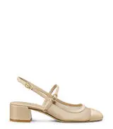 MAEVE MARY JANE SLINGBACK in BEIGE/BARELY BEIGE for Women
