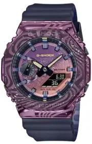 Casio G-Shock Analog & Digital Milky Way Shock Resistant Watch GM2100MWG-1A