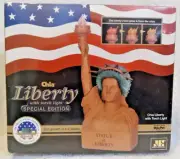 NIB sealed CHIA PET Statue of Liberty Special Edition with Torch Light