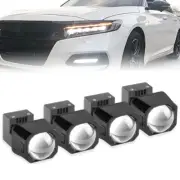 4x 1.5" inch Mini Bi LED Projector Lens 80W 6000K Headlight Retrofit Universal