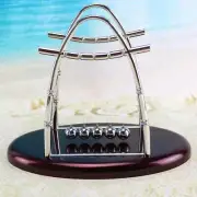 Newtons Cradle Balance Balls Stress Reliever Physics Science Pendulum Desk Decor
