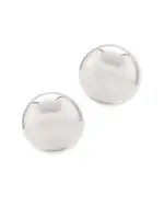 Bloomingdale's Fine Collection Small Ball Stud Earrings in 14K White Gold