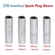 14mm 16mm Wrench 3/8" Socket Magnetic Wall Spark Plug Spark Plug Sleeve Auto