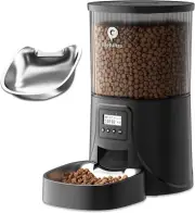 Automatic Cat Food Dispenser, Automatic Cat Feeder Programmable Portion Control,