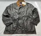 New men's XL Barbour x Vineyard Vines Ashby lightweight wax jacket Dark Olive