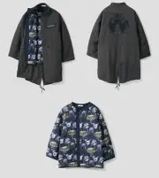 Graniph Dragon Ball Z Frieza Space Emperor Mods Coat classic M-65 Overcoat New