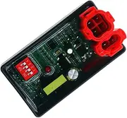 Motorcycle Ignition Button - Adjustable Racing Motorbike Ignitions | Engine Start Module with DIP Tool | Undervoltage Lockout, Bikes Accessories