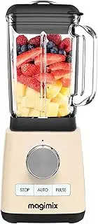 [Magimix] 11627 Power Blender with Quiet Mark Approval, Metal/Glass, 1.3 W, 1.8 liters, Cream