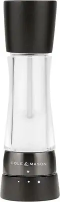 Cole & Mason Derwent Salt Mill Gourmet Precision Salt Grinder Adjustable Coarse