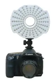 126 Led Video Ring Light Dimmer Control Canon Nikon Leica Olympus Pentax Camera