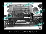 OLD 8x6 HISTORIC PHOTO OF CABRAMATTA NSW THE NSW FIRE BRIGADE STATION c1940s