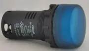 20 x M22R-EA-T24 / M22REAT24 Omron 22mm LED Panel Indicator Blue 240V Round