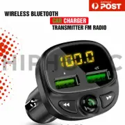 Bluetooth Car Phone Charger FM Radio Transmitter iPhone Android Wireless Adapter