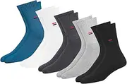 [NAVYSPORT] Men's Socks Sports Cushioned Cotton Crew Socks, Pack of 5 Pairs