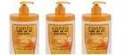 BL Cantu Natural Hair Shampoo Cleansing Cream 25 oz Pump -THREE PACK