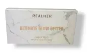 REALHER Ultimate Glow Getter Cheek Trio: Blush, Highlighter, Bronzer 3-in-1 NEW