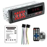 1DIN Bluetooth Car Stereo Audio In-Dash FM AUX Input Dual USB MP3 Radio Player (for: Daihatsu)