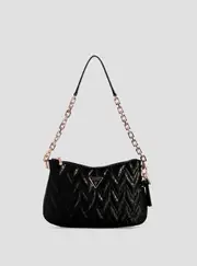 GUESS Women's Black Adelard Shoulder Bag