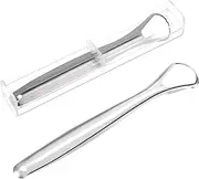 Tongue Scraper Cleaner, Stainless Steel Tongue Cleaners Tongue Scraper for Adults Oral Care Tongue Tool for Bad BreathEasy to Use Tongue Cleaner for Travels Meetings Work or Home Use