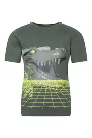 Geo Crocodile Kids Tee