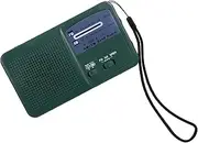 KICHOUSE Hand Crank Emergency Radio: Portable Solar Powered Weather Radio with Flashlight Sos Alarm Cellphone Charger for Indoor Outdoor Emergencies
