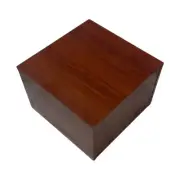 18x18x12 Cherry Pedestal Cube Gallery Display Sculpture Stand Collectibles Cube