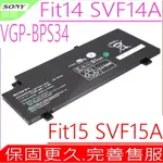 SONY電池-索尼 VGP-BPS34,VGPBPS34,VGP-BPL34, FIT14,SVF14A,SVF14A1M2E/S,SVF1421AYCB,SVF1421BYCB