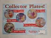 McDonalds Ronald McDonald Collectors Plates Merchandise Sign