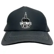 VACCINATE THIS Trucker Cap Foam Baseball Cap Hat Logo Mesh HF0093