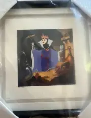 Snow White And The Seven Dwarfs Sericel Disney Villains