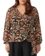 Estelle Plus Thalia Blooms Top